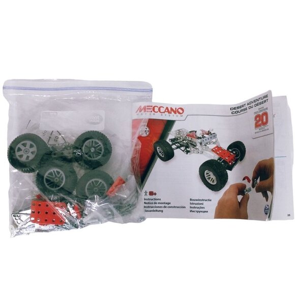 Meccano Desert Adventure Set 20 Model Building Set - Picture 1 of 5